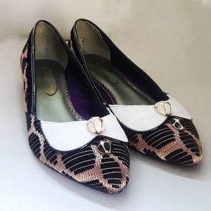 Poetic License London Tuxedo Bauble Flats Sz 7